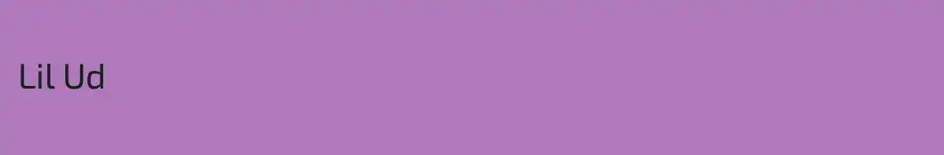Lil Ud